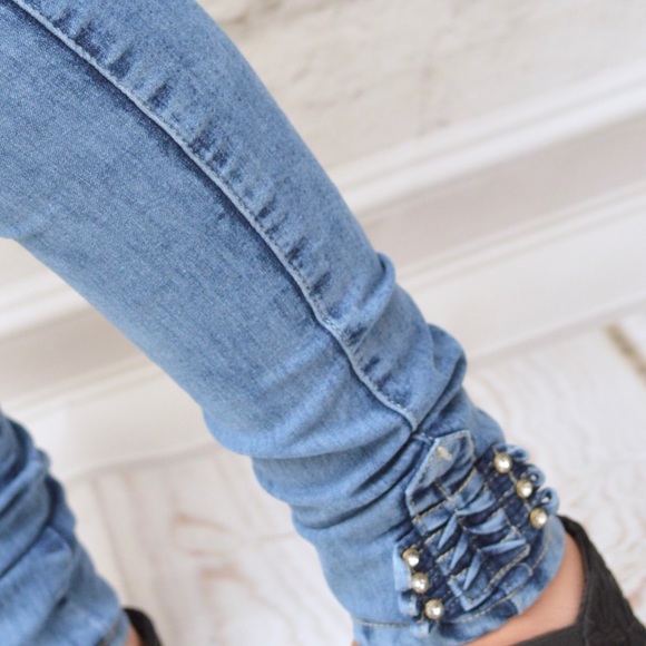 ❌SOLD❌ high waisted Colombian jeans - Picture 5 of 7